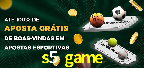 s5 game Ate 100% de Aposta Gratis