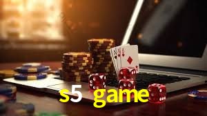 Interface do App s5 game